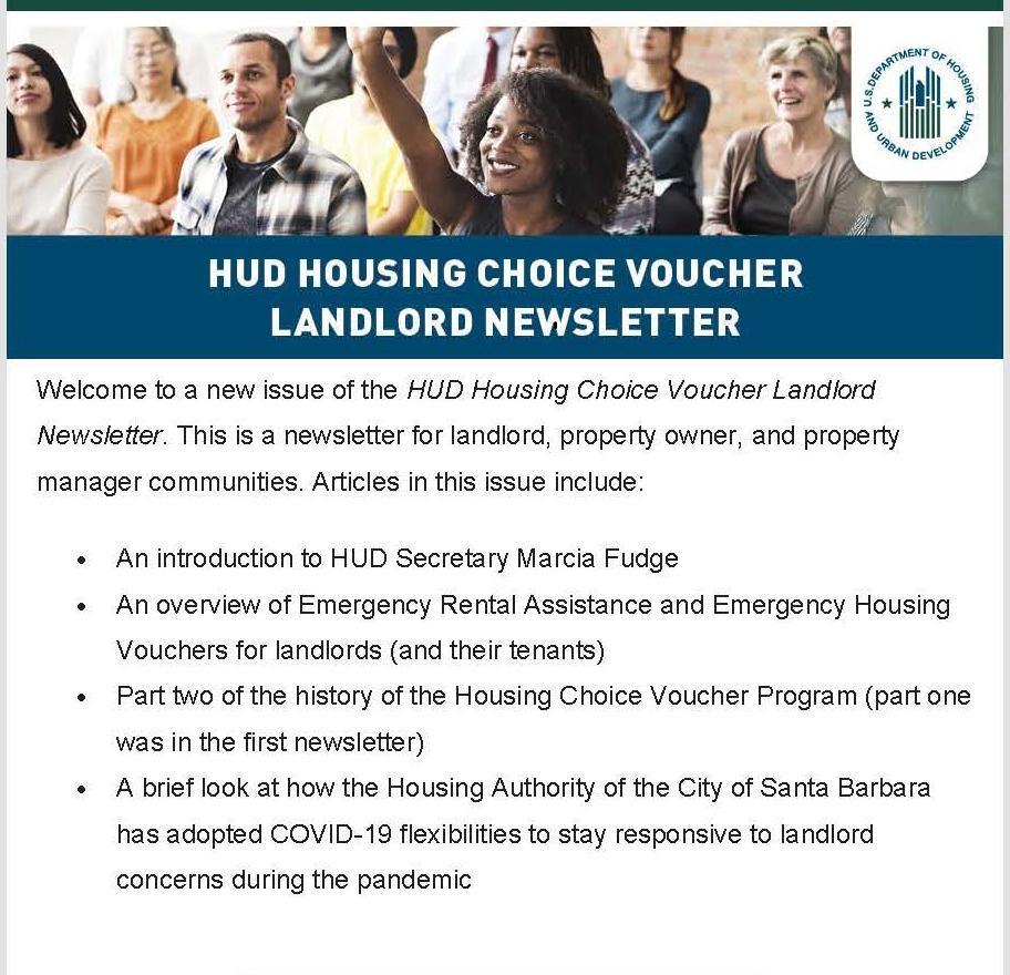 HUD Housing Choice Voucher Landlord Newsletter - Copy - Copy